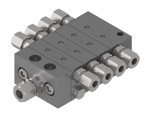 Distributeur progressif modulaire ATEX BEKA MX-F