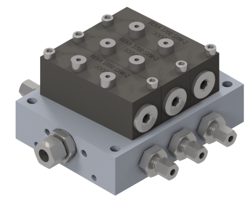 Distributeur progressif sandwich BEKA SXW-2